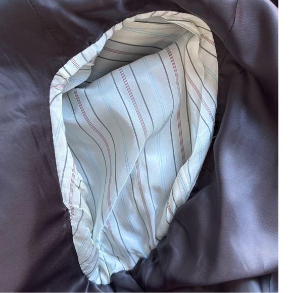 Lauren Ralph Lauren single breasted gray Windowpane check Notched blazer | 44S - Picture 13 of 16